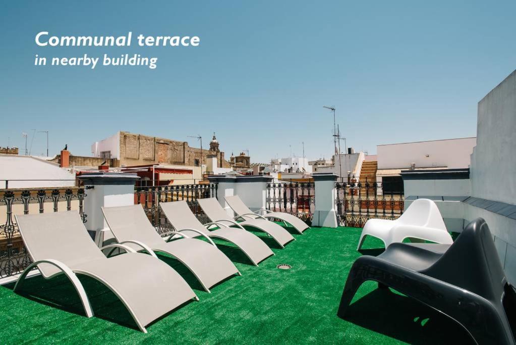 Hostly Rivero 2B Center-Fibre-Communal Terrace-Parking Optional-Cless Σεβίλλη Εξωτερικό φωτογραφία